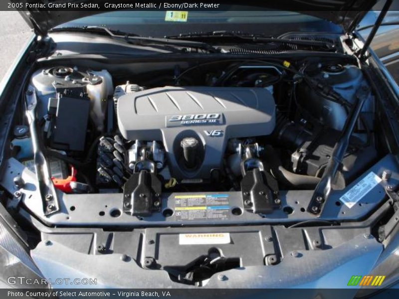 Graystone Metallic / Ebony/Dark Pewter 2005 Pontiac Grand Prix Sedan