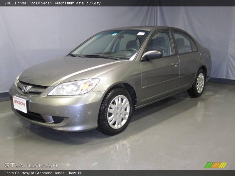 Magnesium Metallic / Gray 2005 Honda Civic LX Sedan
