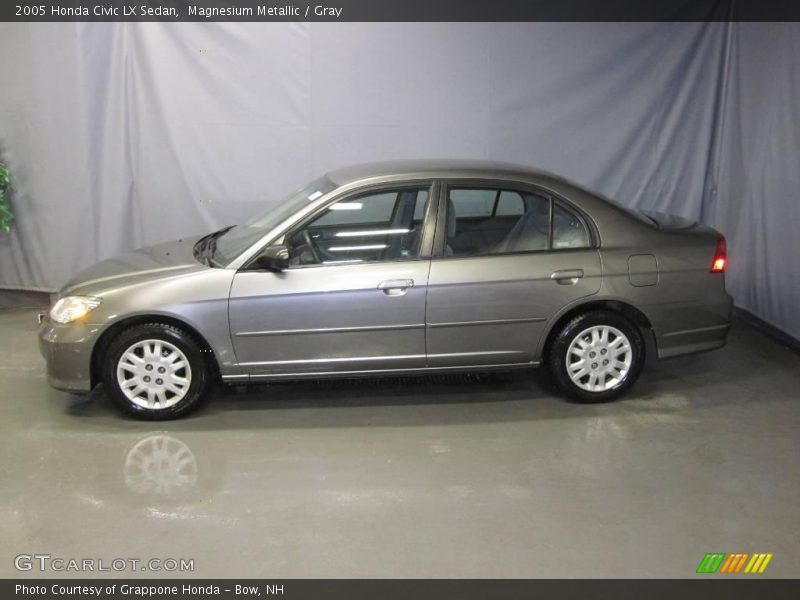 Magnesium Metallic / Gray 2005 Honda Civic LX Sedan
