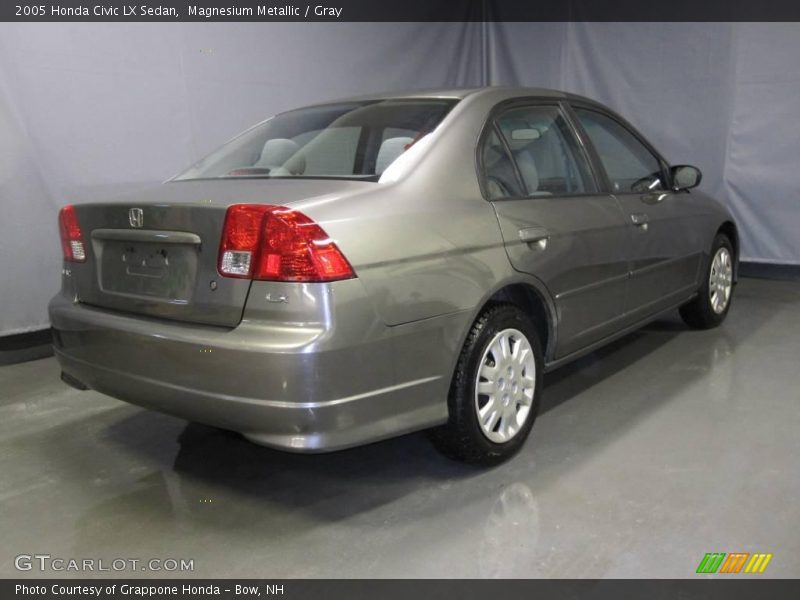 Magnesium Metallic / Gray 2005 Honda Civic LX Sedan