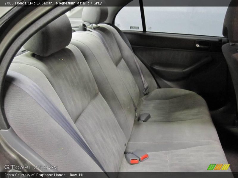 Magnesium Metallic / Gray 2005 Honda Civic LX Sedan