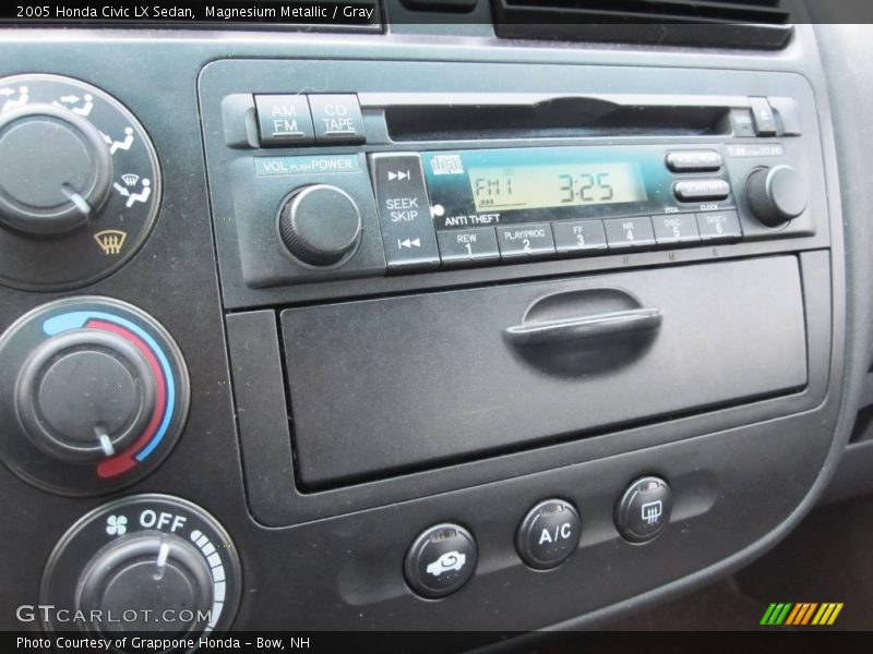 Magnesium Metallic / Gray 2005 Honda Civic LX Sedan