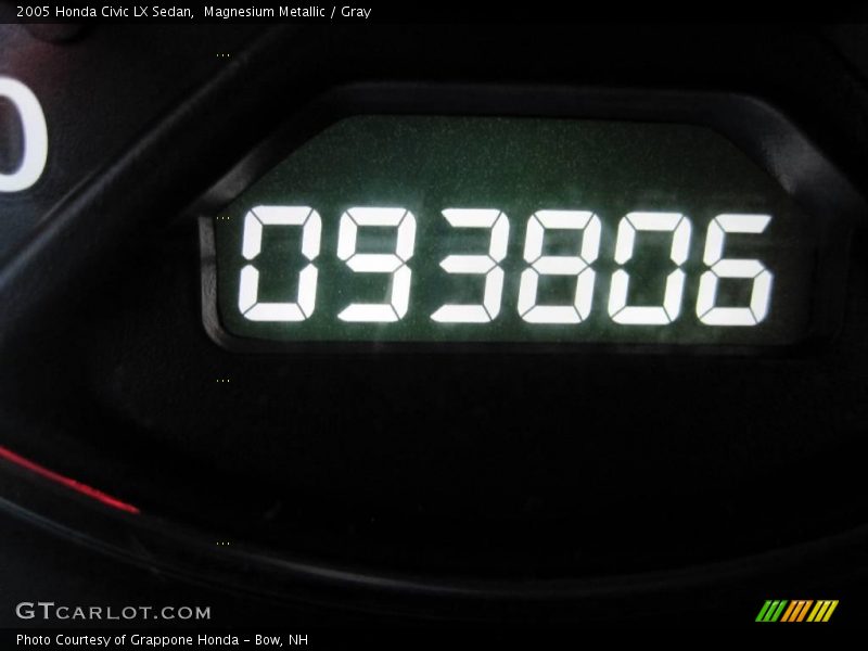Magnesium Metallic / Gray 2005 Honda Civic LX Sedan