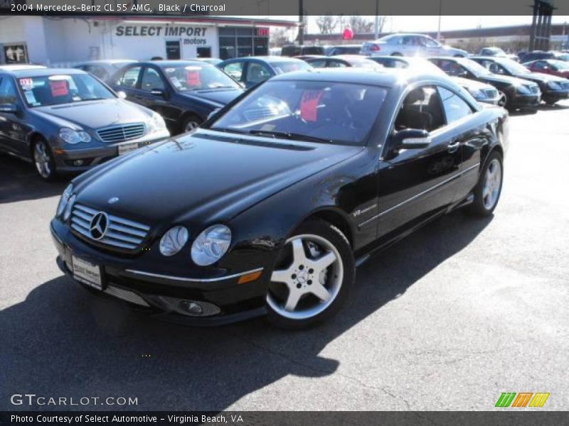 Black / Charcoal 2004 Mercedes-Benz CL 55 AMG