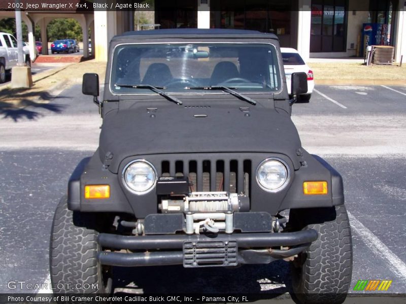Black / Agate Black 2002 Jeep Wrangler X 4x4