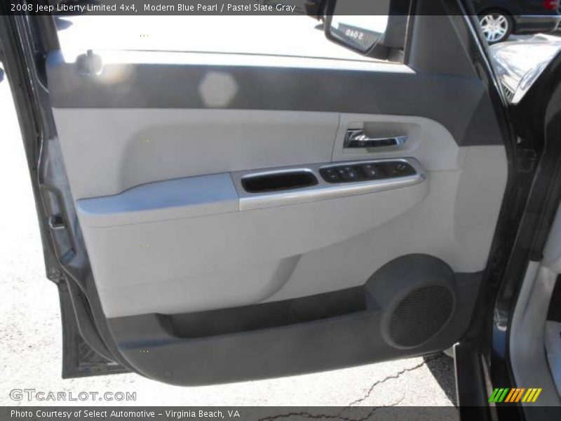 Modern Blue Pearl / Pastel Slate Gray 2008 Jeep Liberty Limited 4x4
