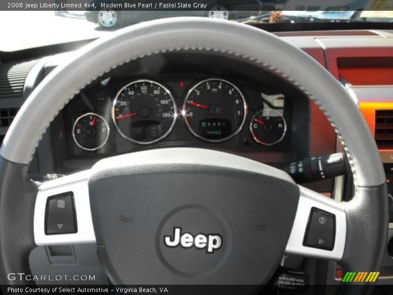 Modern Blue Pearl / Pastel Slate Gray 2008 Jeep Liberty Limited 4x4