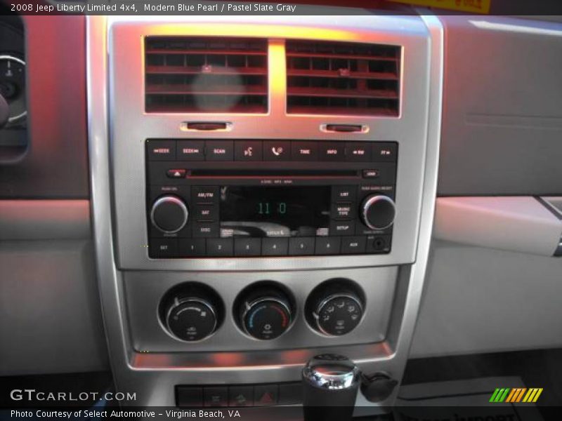Modern Blue Pearl / Pastel Slate Gray 2008 Jeep Liberty Limited 4x4