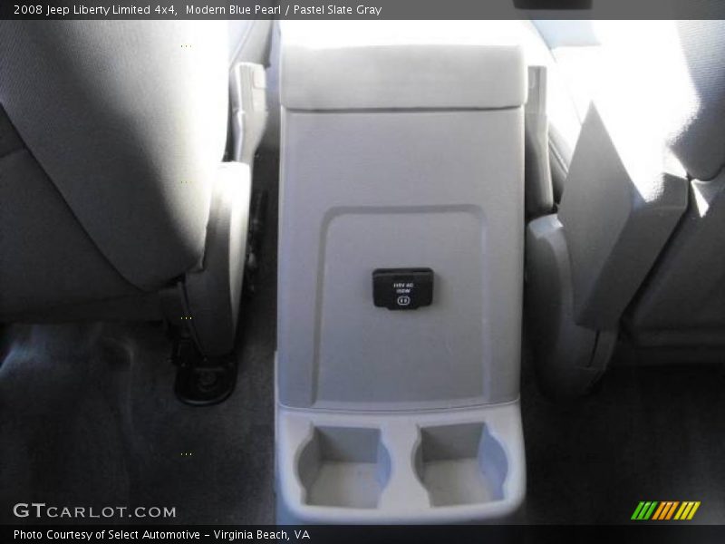 Modern Blue Pearl / Pastel Slate Gray 2008 Jeep Liberty Limited 4x4