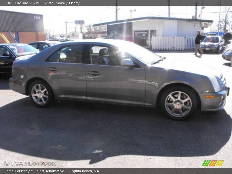 Silver Smoke / Ebony 2005 Cadillac STS V8