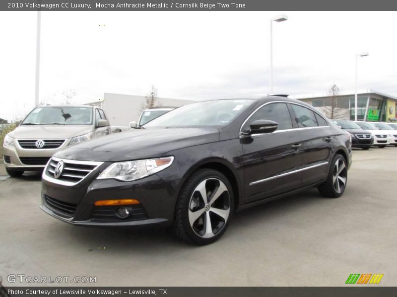 Mocha Anthracite Metallic / Cornsilk Beige Two Tone 2010 Volkswagen CC Luxury