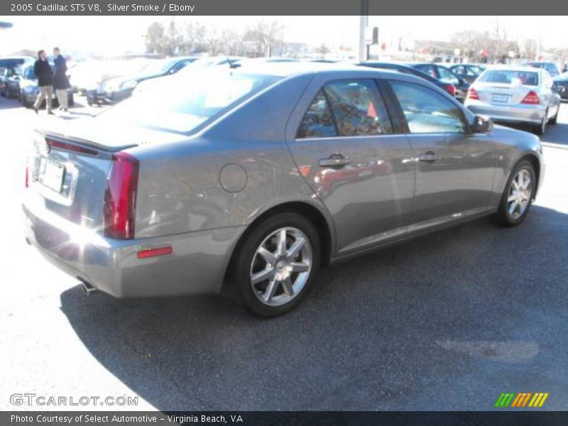 Silver Smoke / Ebony 2005 Cadillac STS V8