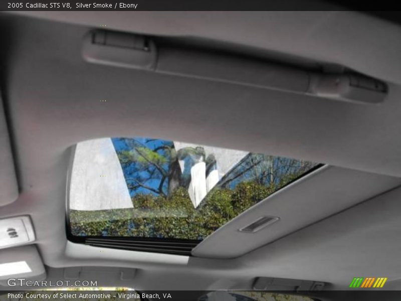 Silver Smoke / Ebony 2005 Cadillac STS V8