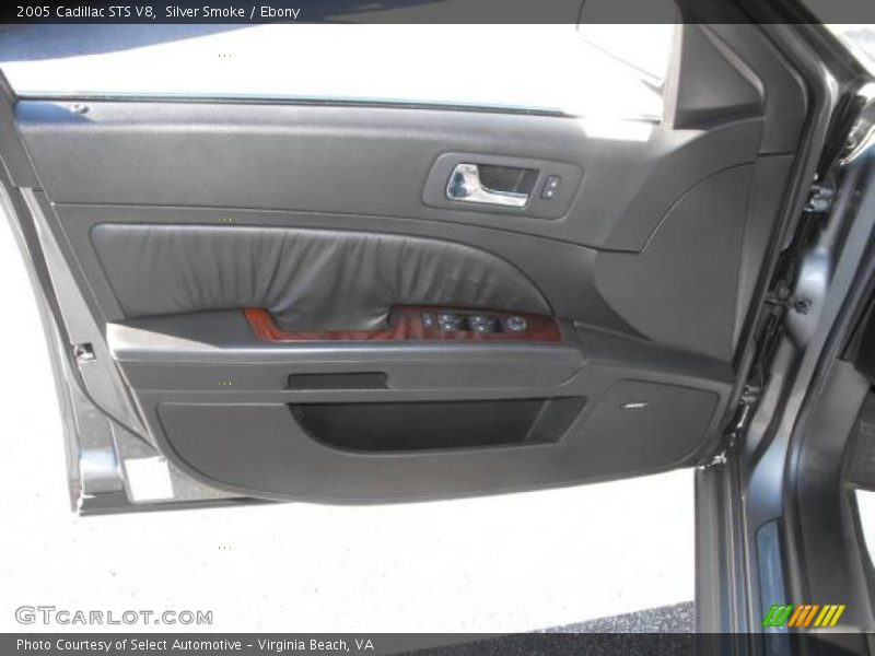 Silver Smoke / Ebony 2005 Cadillac STS V8