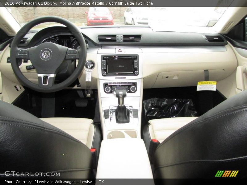 Mocha Anthracite Metallic / Cornsilk Beige Two Tone 2010 Volkswagen CC Luxury