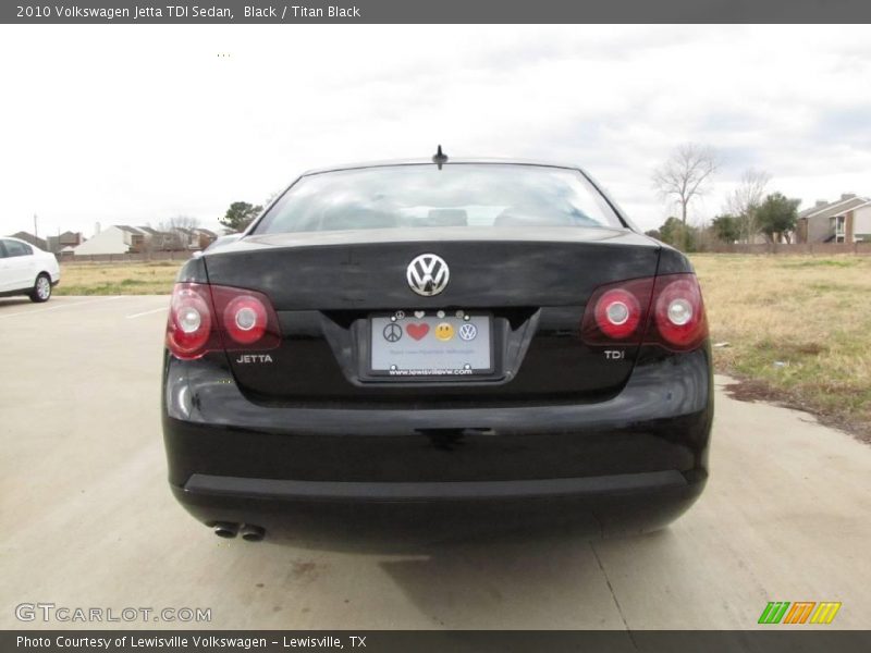 Black / Titan Black 2010 Volkswagen Jetta TDI Sedan
