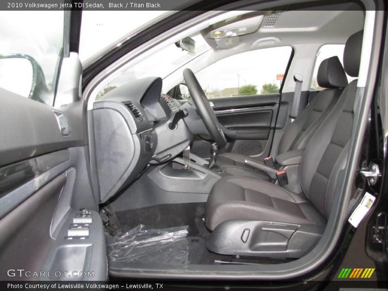 Black / Titan Black 2010 Volkswagen Jetta TDI Sedan