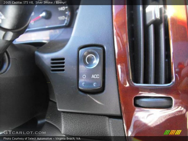 Silver Smoke / Ebony 2005 Cadillac STS V8