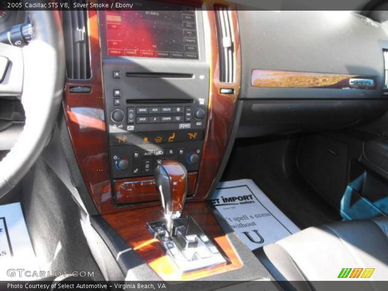 Silver Smoke / Ebony 2005 Cadillac STS V8