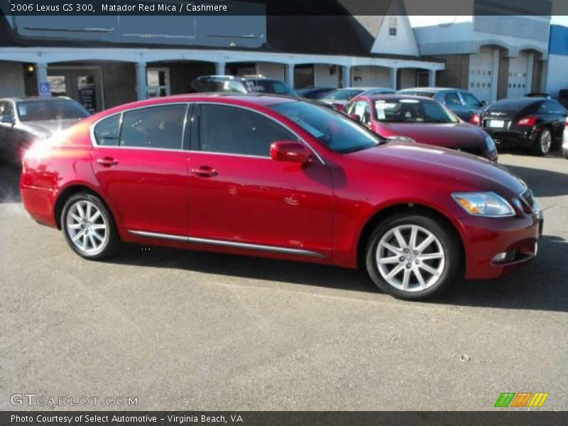 Matador Red Mica / Cashmere 2006 Lexus GS 300