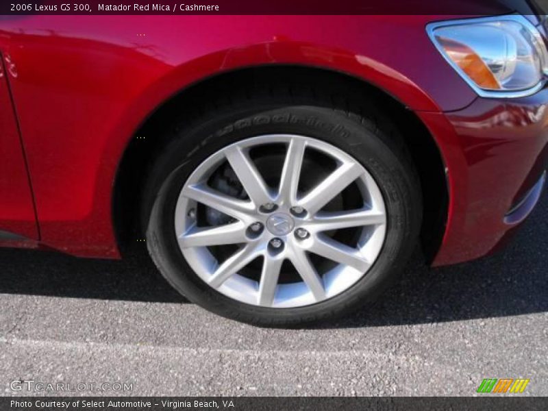 Matador Red Mica / Cashmere 2006 Lexus GS 300