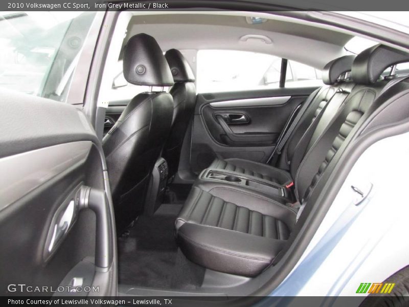 Iron Grey Metallic / Black 2010 Volkswagen CC Sport