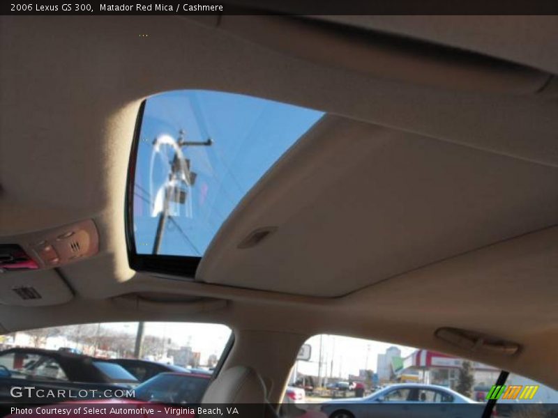 Matador Red Mica / Cashmere 2006 Lexus GS 300