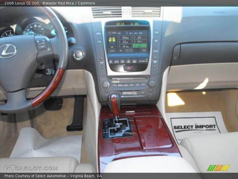 Matador Red Mica / Cashmere 2006 Lexus GS 300