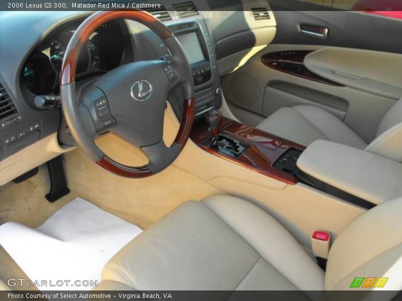 Matador Red Mica / Cashmere 2006 Lexus GS 300