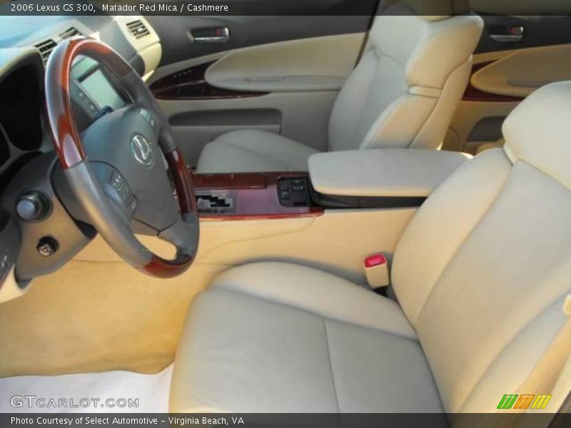 Matador Red Mica / Cashmere 2006 Lexus GS 300