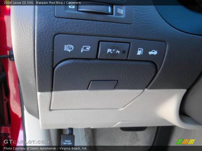 Matador Red Mica / Cashmere 2006 Lexus GS 300
