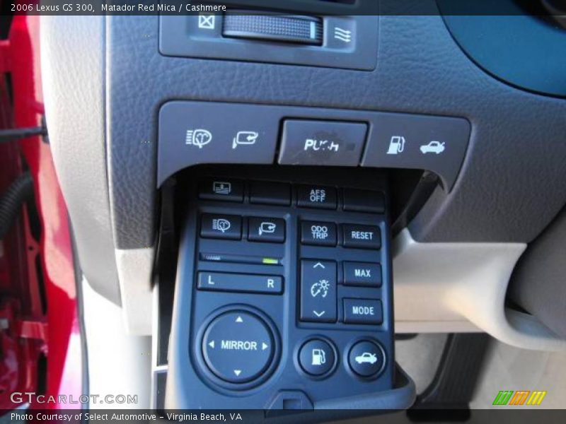 Matador Red Mica / Cashmere 2006 Lexus GS 300