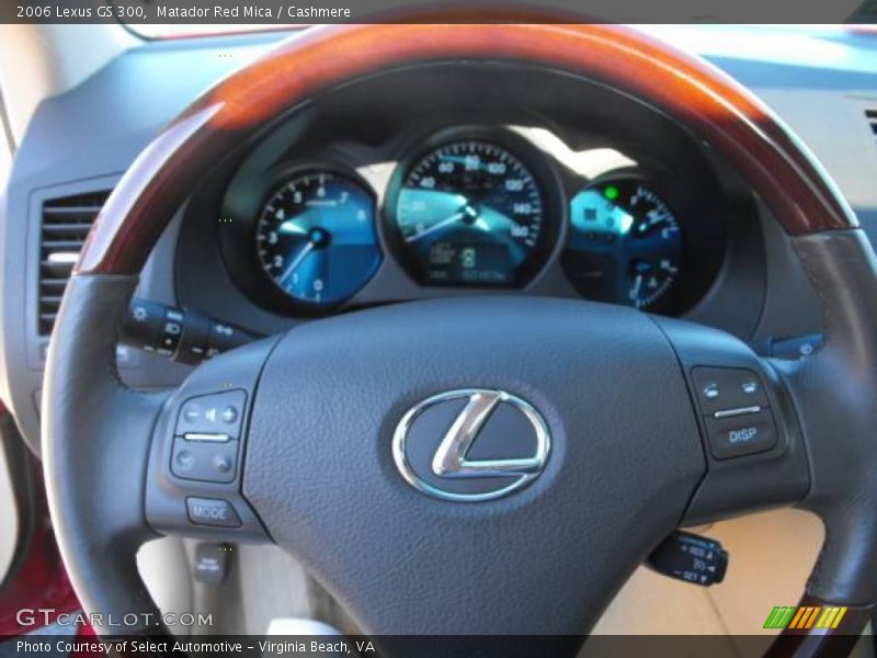 Matador Red Mica / Cashmere 2006 Lexus GS 300