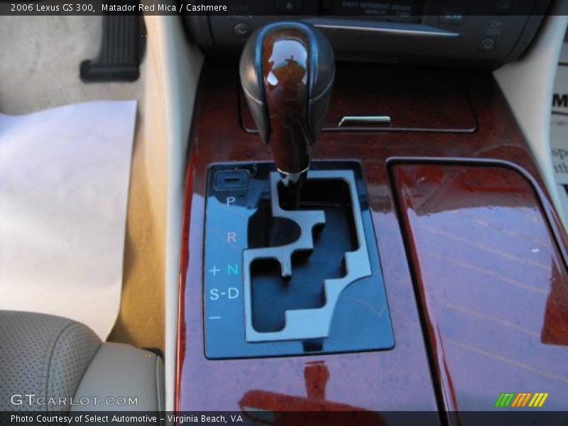 Matador Red Mica / Cashmere 2006 Lexus GS 300