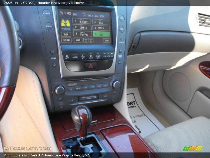 Matador Red Mica / Cashmere 2006 Lexus GS 300