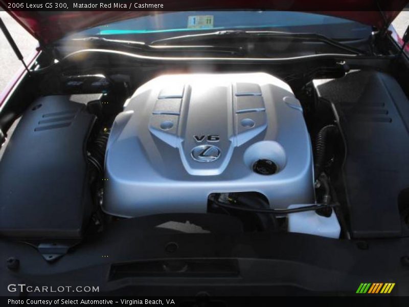 Matador Red Mica / Cashmere 2006 Lexus GS 300