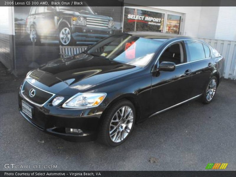 Black Onyx / Black 2006 Lexus GS 300 AWD
