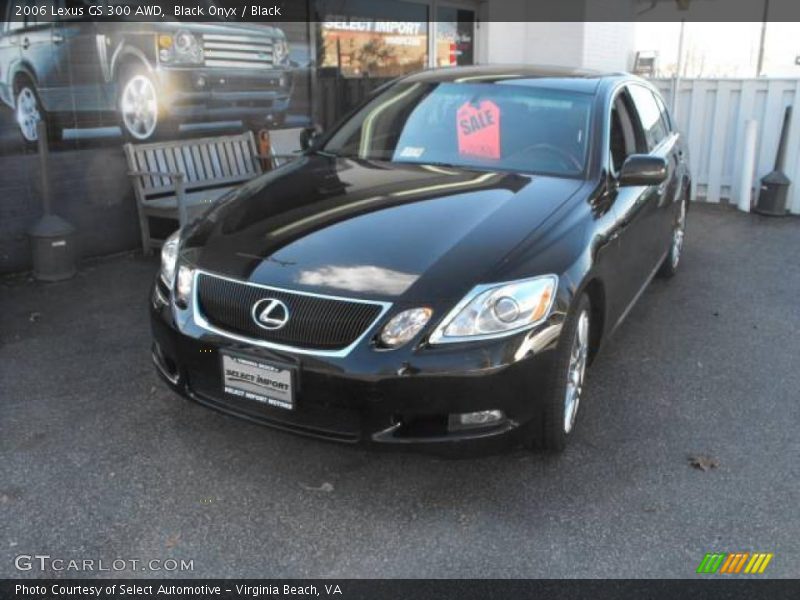Black Onyx / Black 2006 Lexus GS 300 AWD