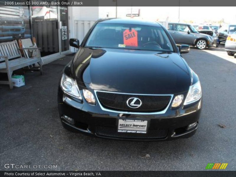 Black Onyx / Black 2006 Lexus GS 300 AWD