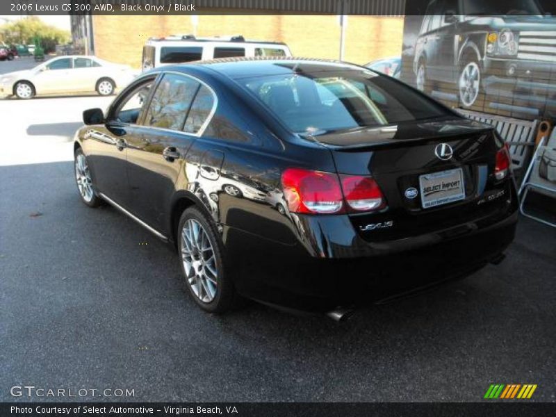 Black Onyx / Black 2006 Lexus GS 300 AWD