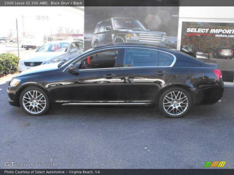 Black Onyx / Black 2006 Lexus GS 300 AWD