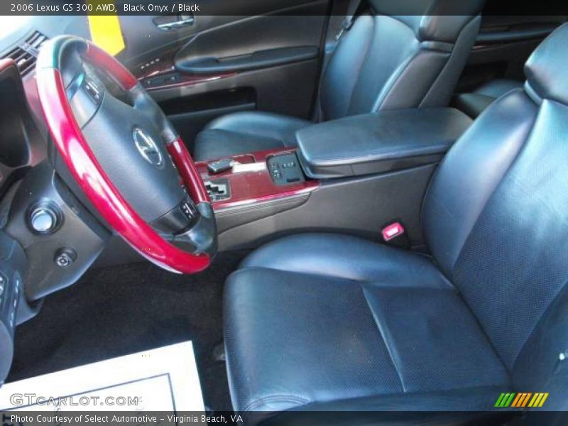 Black Onyx / Black 2006 Lexus GS 300 AWD