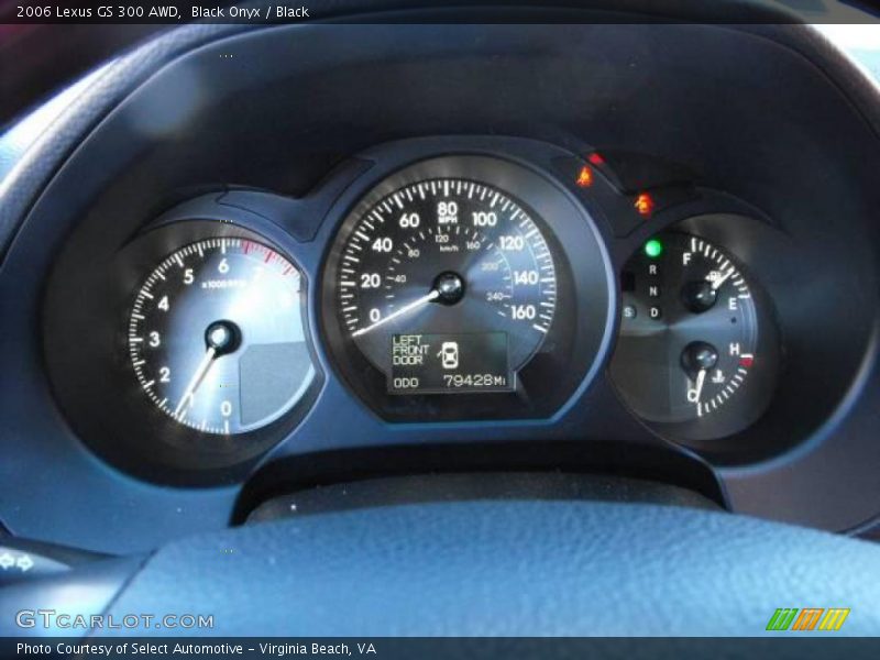 Black Onyx / Black 2006 Lexus GS 300 AWD