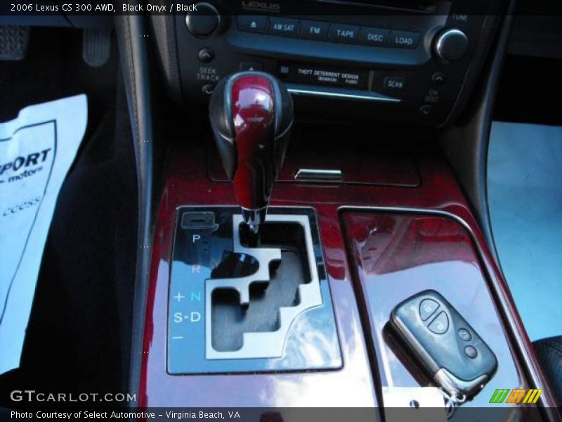 Black Onyx / Black 2006 Lexus GS 300 AWD