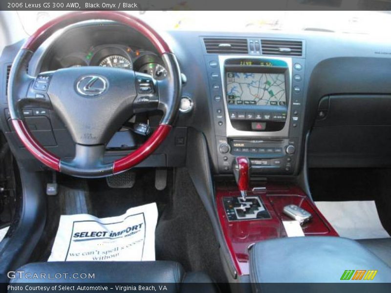 Black Onyx / Black 2006 Lexus GS 300 AWD