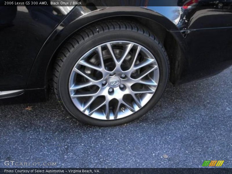 Black Onyx / Black 2006 Lexus GS 300 AWD