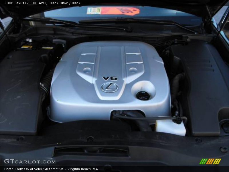 Black Onyx / Black 2006 Lexus GS 300 AWD