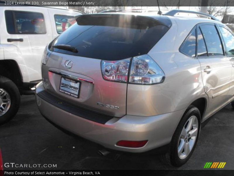 Savannah Beige Metallic / Ivory 2004 Lexus RX 330