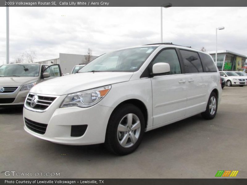 Calla Lilly White / Aero Grey 2009 Volkswagen Routan SE