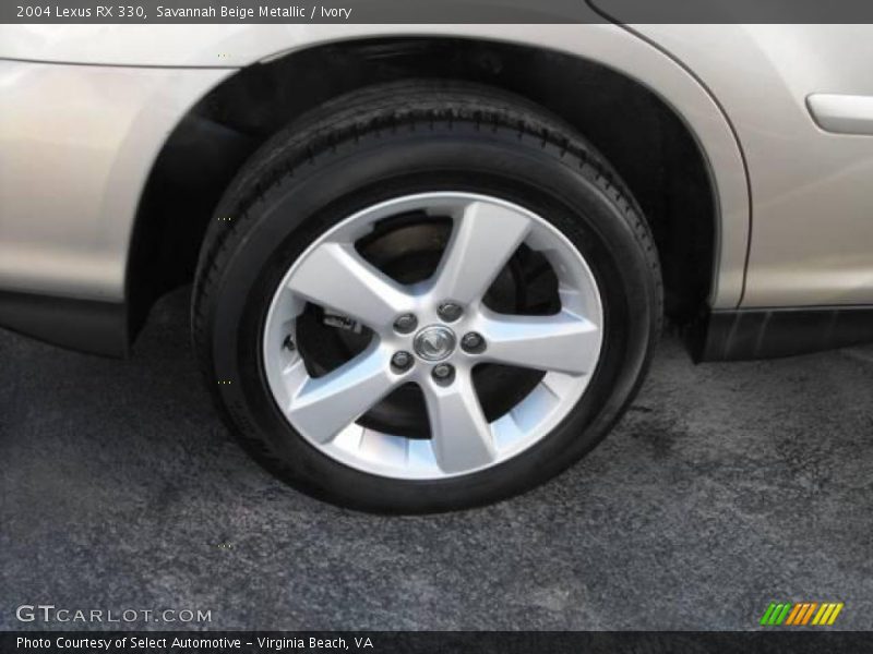 Savannah Beige Metallic / Ivory 2004 Lexus RX 330